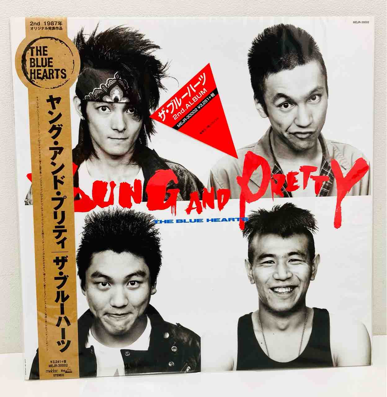 名盤　ブルーハーツ　パンク　ブルース　レコード 新品限定盤 貴重 レコード2枚組〔 ザ・ブルーハーツ - パン PAN