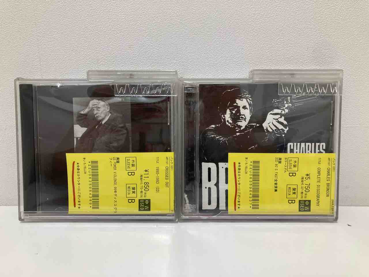 ト*キ様 crossed out 1990-1993 hardcore ハードコ CHARLES BRONSON/CROSSED OUT』POWER VIOLENCEバンドのレアなCDが入荷