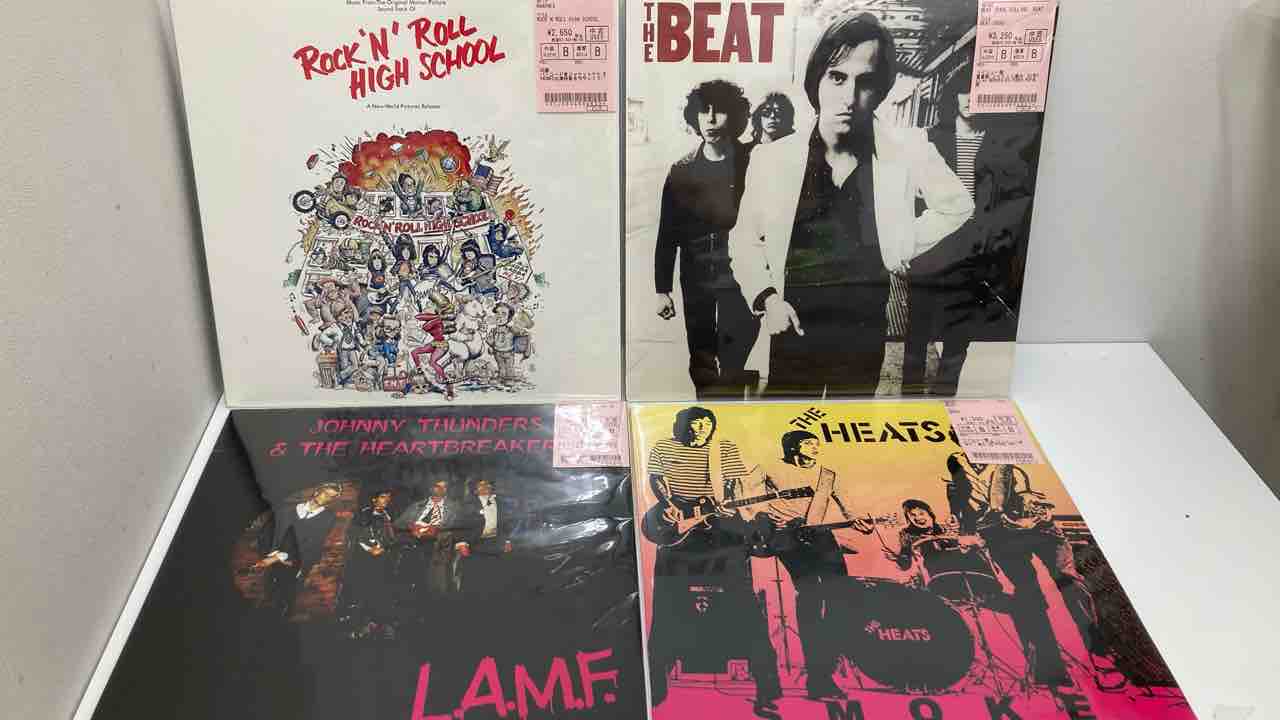 RAMONESのLP各種や70's PUNK/POWER POP名作など、新着PUNK中古