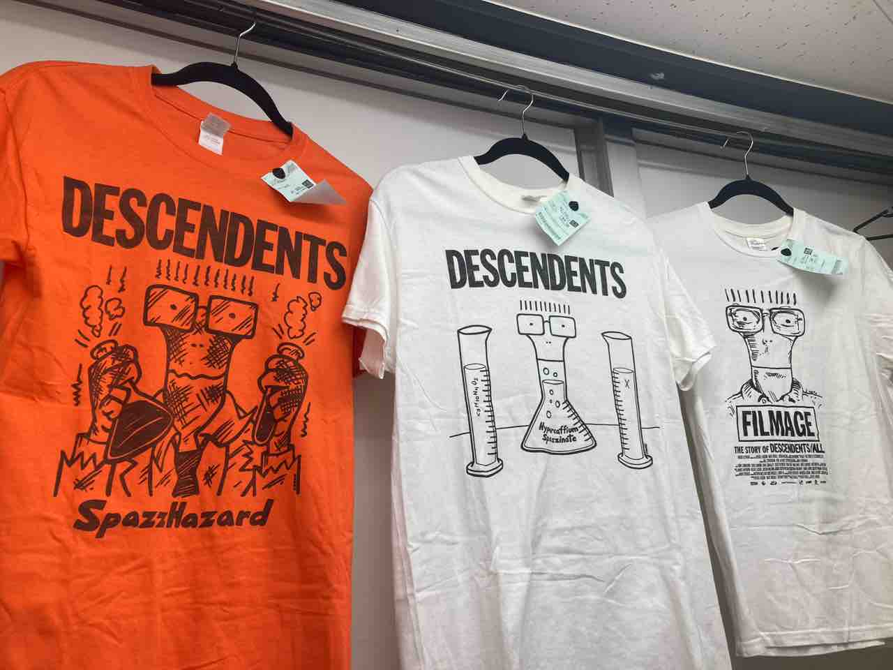 ALL /DESCENDENTS 』ユーズドTシャツと中古レコードが入荷いたし