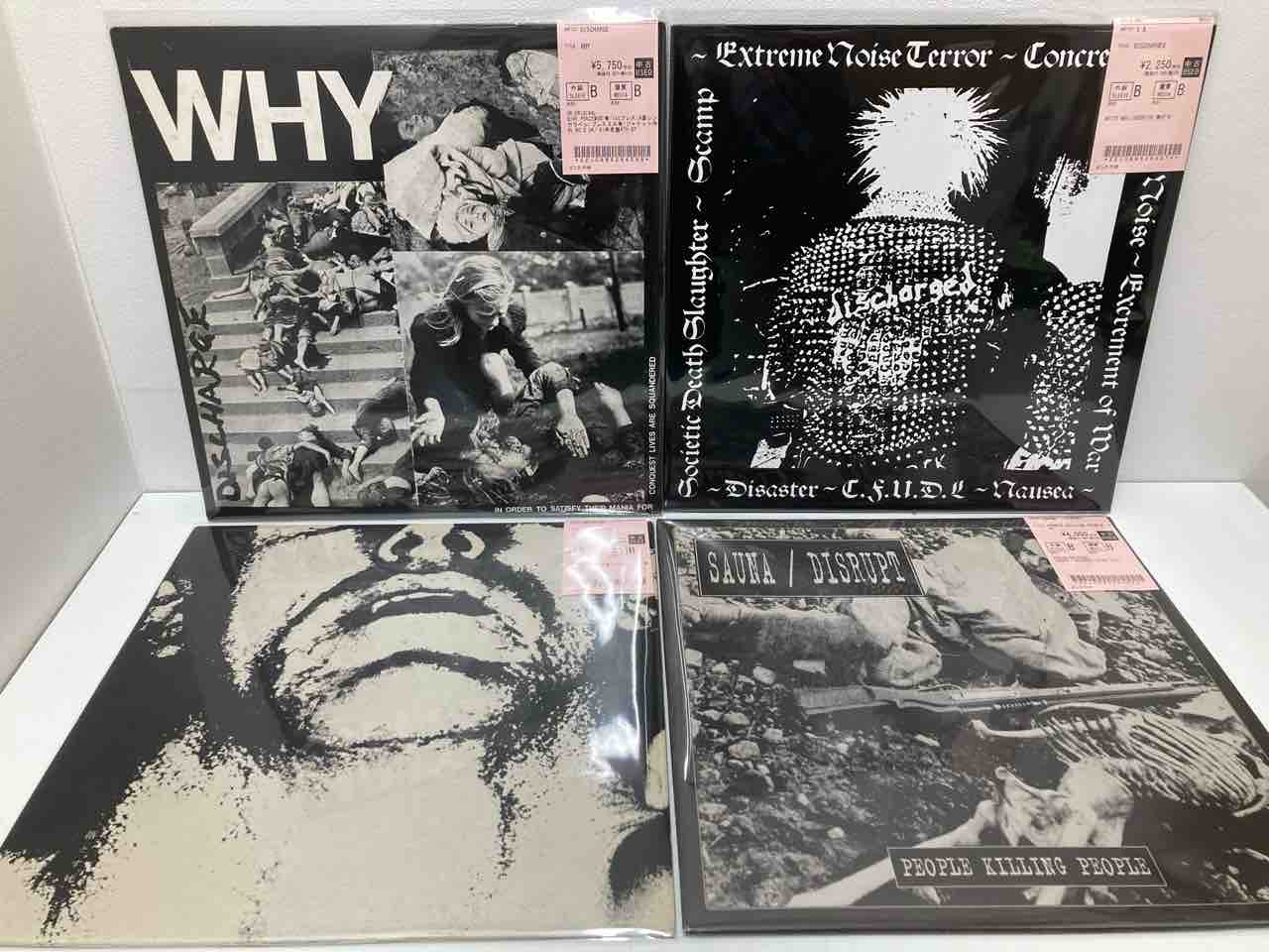 CRUST,D-BEAT HC中古レコード、CD大量入荷！ : ディスクユニオン中野店