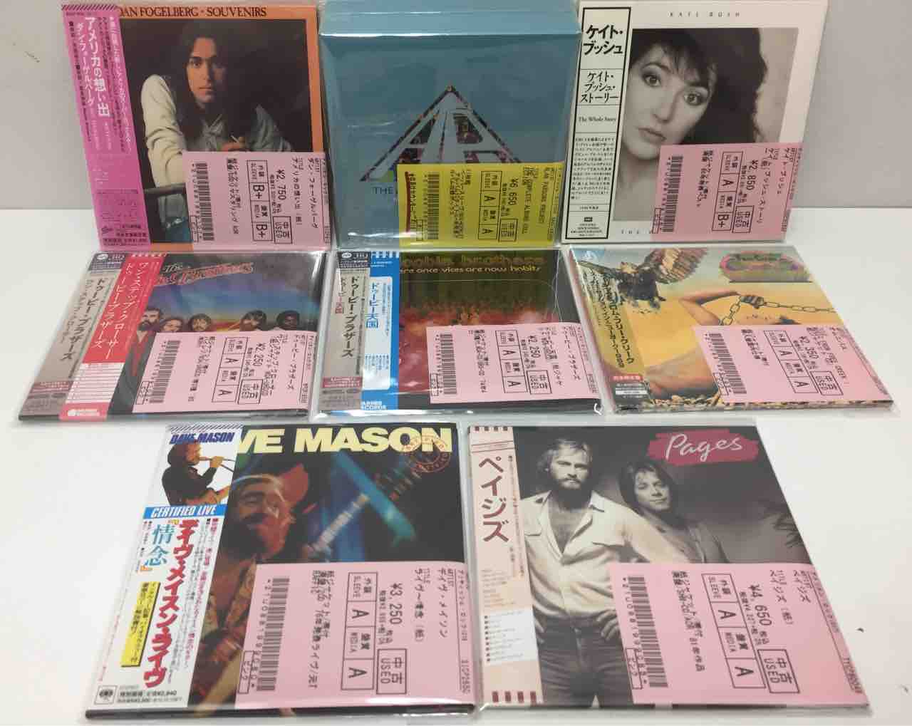 廃盤を含むロック中古紙ジャケットCDが25点ほど入荷いたしました 廃盤を含むロック中古紙ジャケットCDが25点ほど入荷いたしました
