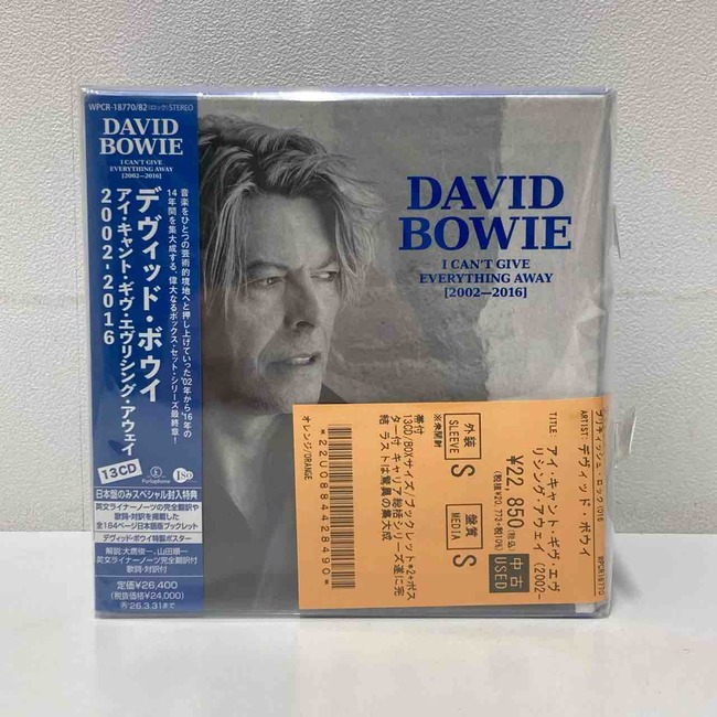 デヴィッド・ボウイ】未開封BOXセットが入荷致しました＊ : ディスク