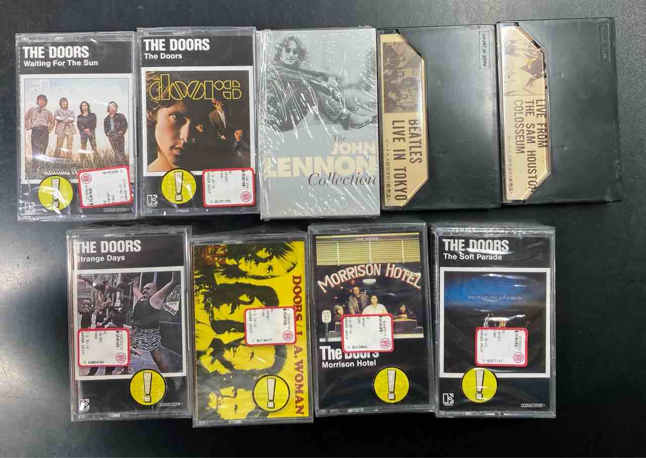 BEATLES】【DOORS】全タイトル・ソロ関連 半数が未開封の状態で中古