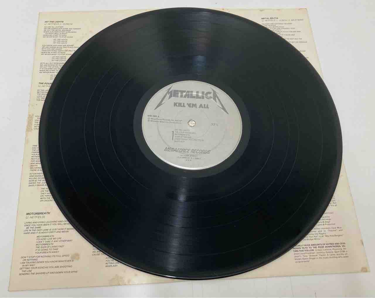 国内盤llica - Kill 'Em All レコード Kill Em All : Metallica | HMV&BOOKS online - 5308531