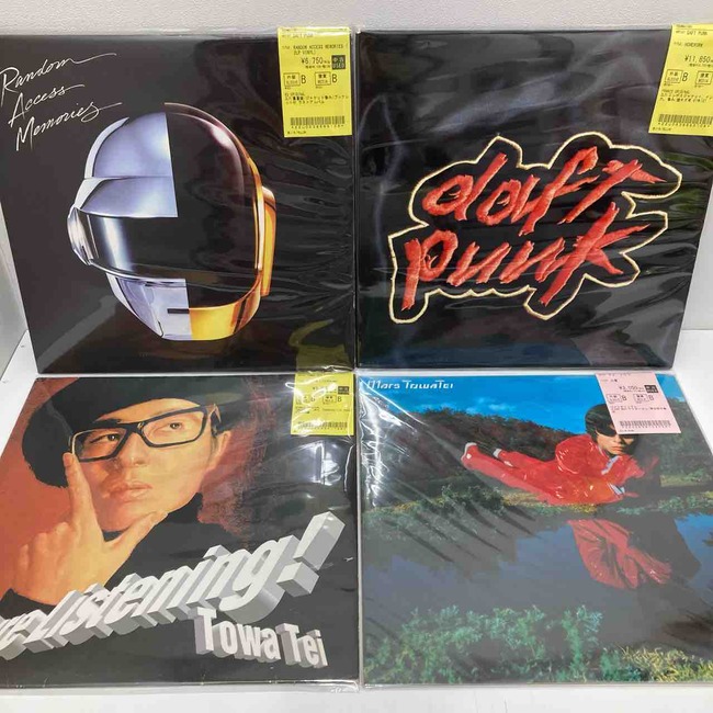DAFT PUNK、GIGI MASIN、レイハラカミなど TECHNO中古レコード入荷情報
