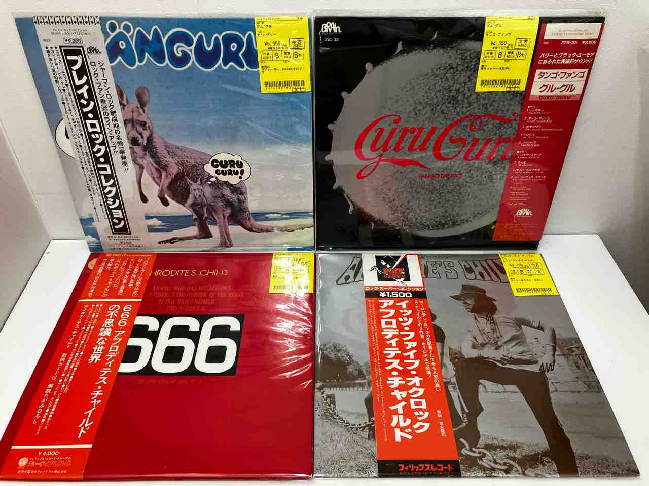CAN カン　レコード　4枚 CAN カン レコード 4枚