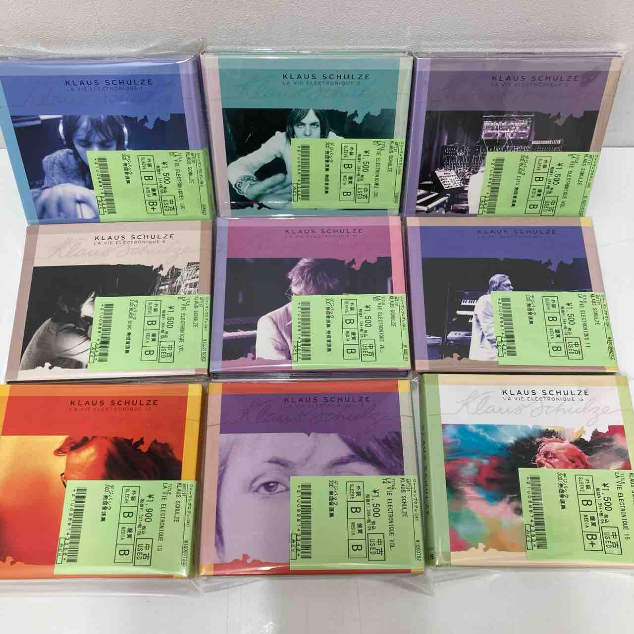 KLAUS SCHULZE / クラウスシュルツェ 中古CDまとめて入荷しました