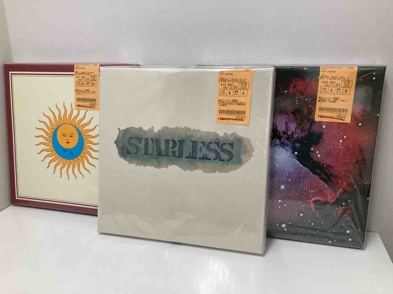 KING CRIMSON 〉〈ルー・リード〉ほか、ロック・プログレ中古BOX・CD