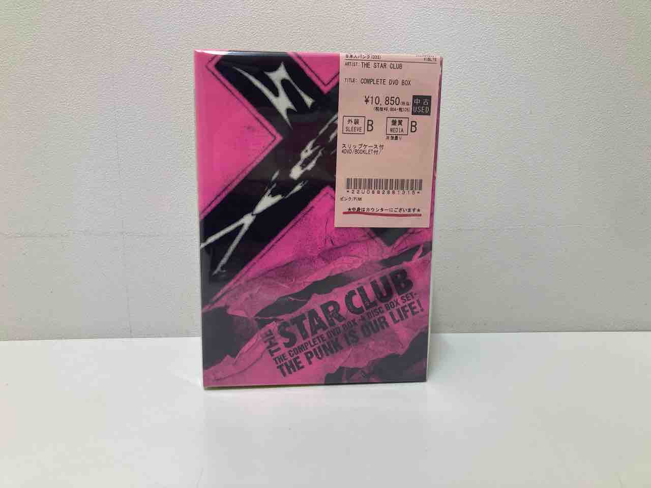 専用 THE STAR CLUB　4枚組 DVD BOX THE STAR CLUB / COMPLETE DVD BOX、白(KURO) / HARDCORE