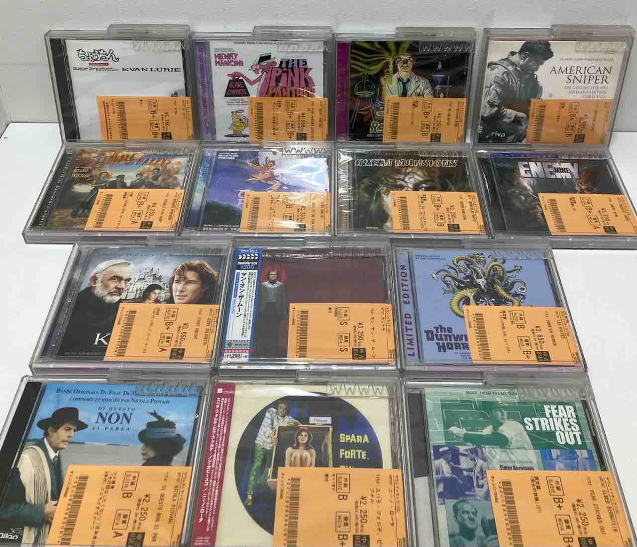 イタリア映画サウンドトラック　中古CD11作品まとめ売り サウンドトラック】人気映画タイトル、限定盤など 中古CDまとめて入荷