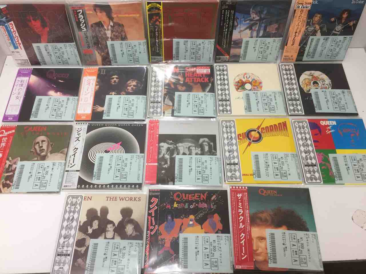 QUEEN』『JEFF BECK』中古紙ジャケットCD入荷いたしました 