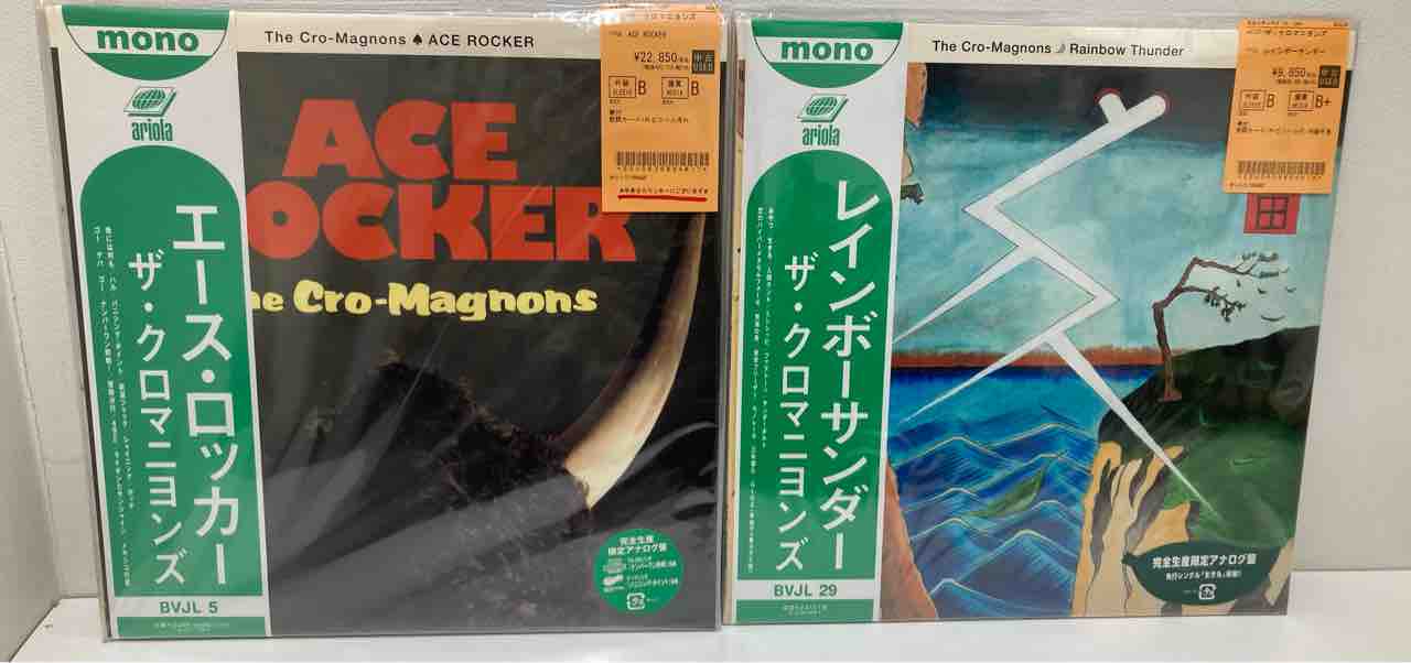 ザ・クロマニヨンズ /カネコアヤノetc中古レコードがまとまって入荷