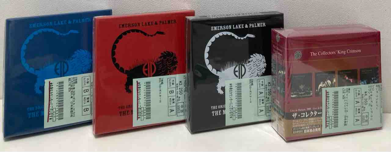 EL&P、PFM、ソフトマシーンなど プログレ紙ジャケ、BOXまとめて