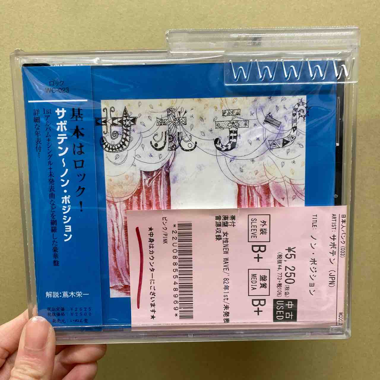 80'S GIRLS NEW WAVE サボテン中古CD入荷しました : ディスクユニオン