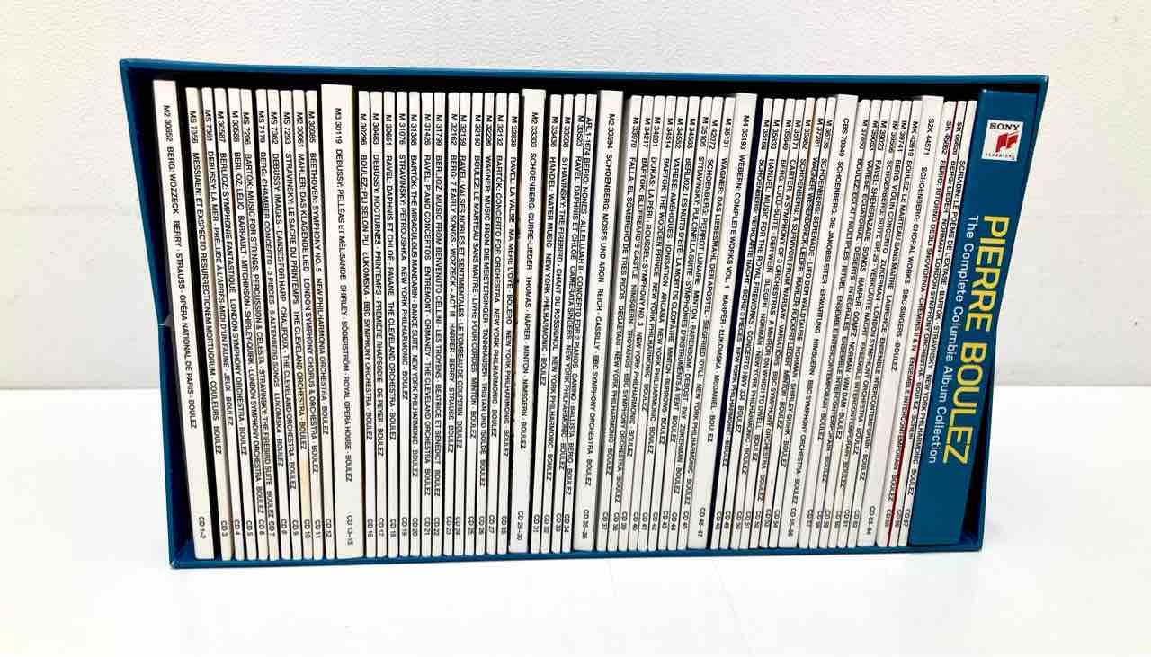クラシック】PIERRE BOULEZ、IGOR STRAVINSKYの中古CDBOX入荷