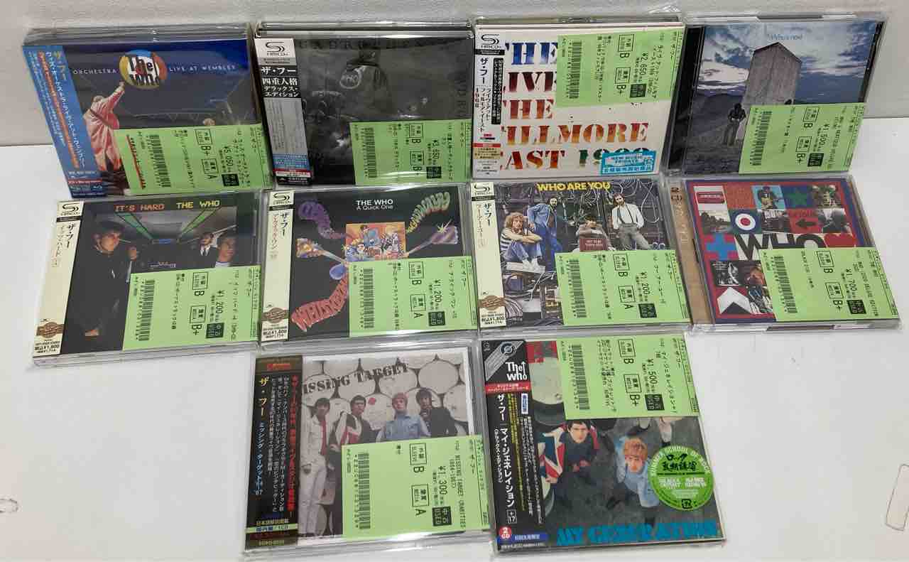 The Who CD 4点セット 中古2点、未開封新品2点 The Who CD 4点セット 中古2点、未開封新品2点 THE WHO】