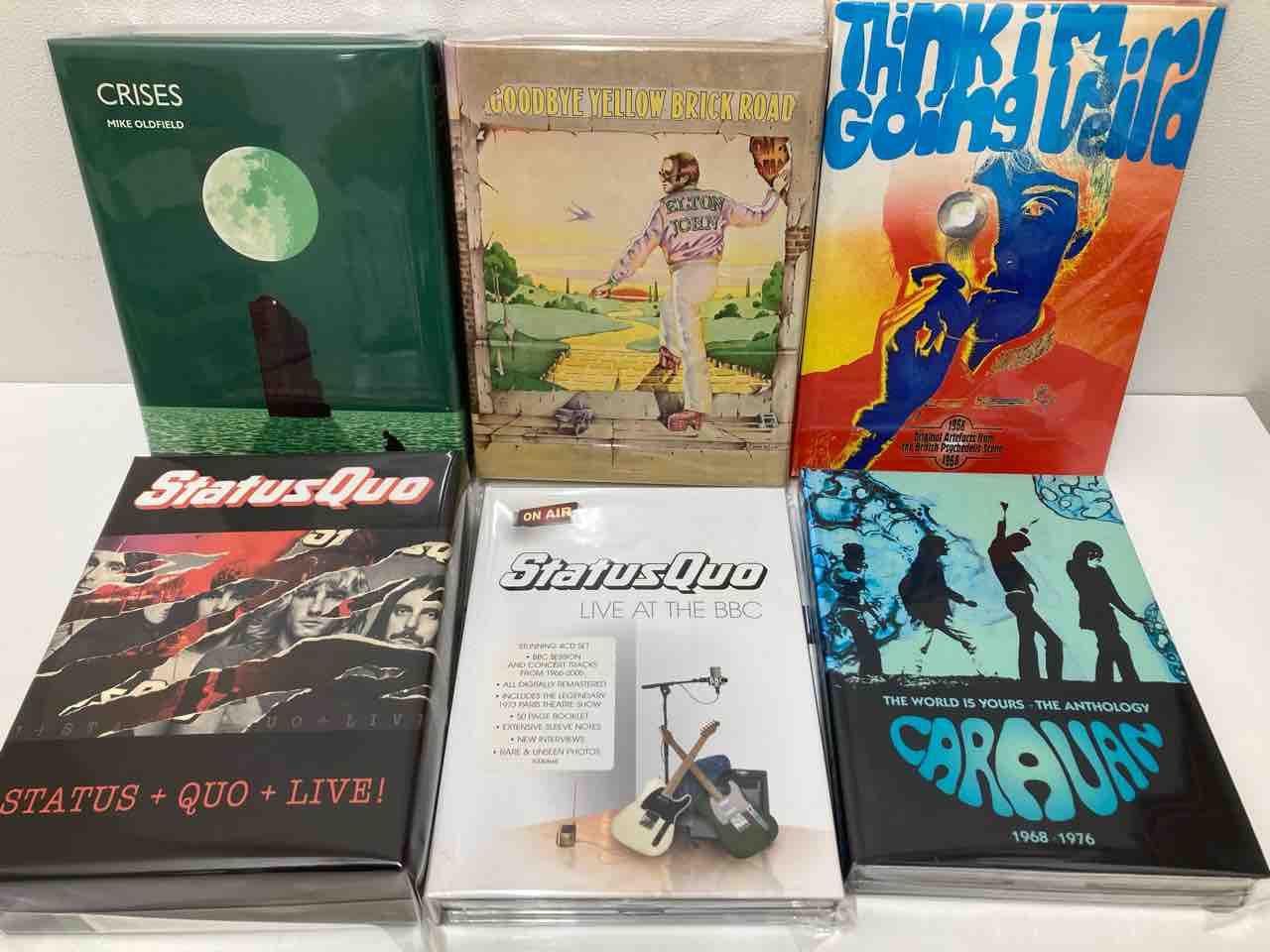 スティーヴ・ミラー・バンド紙ジャケCD、他 ロックCD BOXまとめて入荷