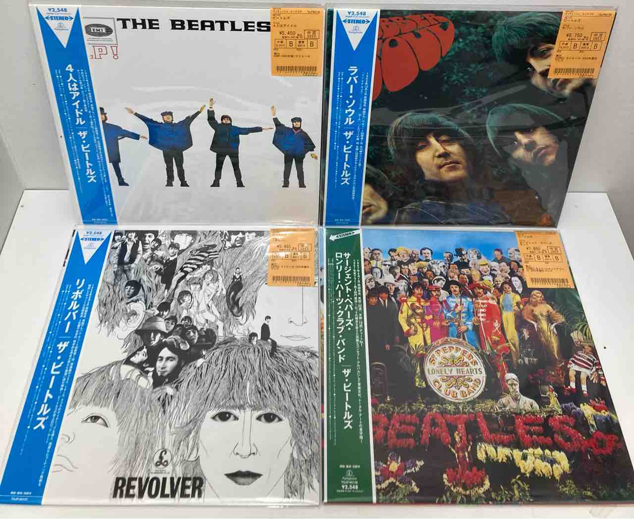 ビートルズ』2003年国内リイシュー盤帯付中古レコード 全