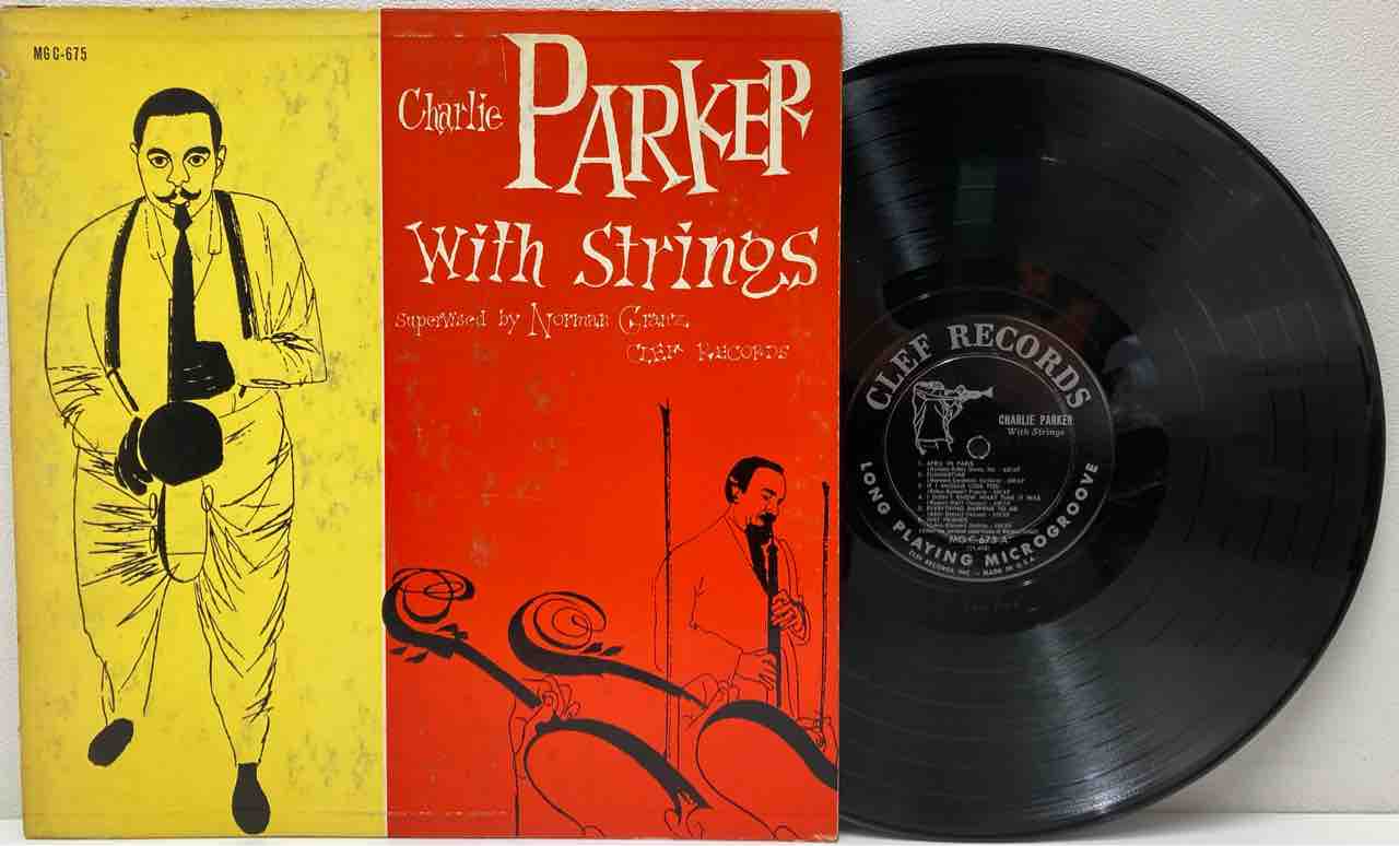 CHARLIE PARKER』『ANITA O'DAY』のレコード入荷しました