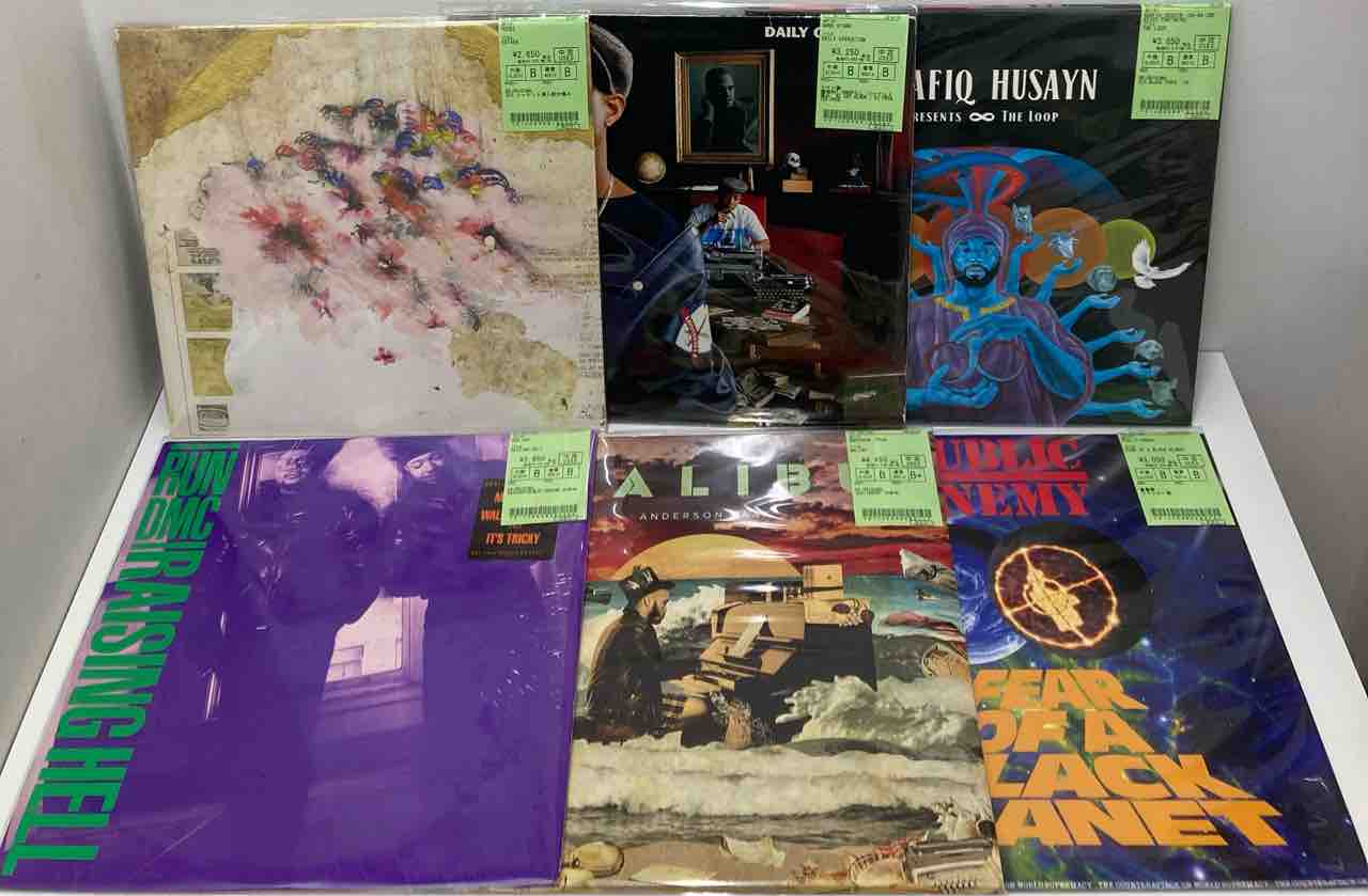 ヌジャベス』『スラック』などHIP HOP 中古レコードまとめて入荷 ヌジャベス』『スラック』などHIP HOP 中古レコードまとめて入荷