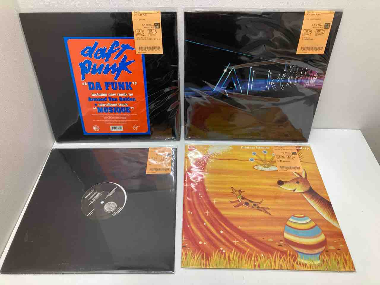 DAFT PUNK、MODEL 500などTECHNO中古レコードが入荷いたしました