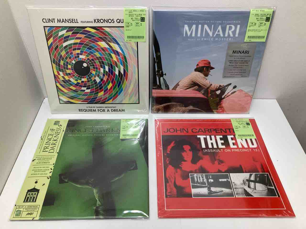 映画サントラ中古レコードがまとめて入荷いたしました。 : ディスク