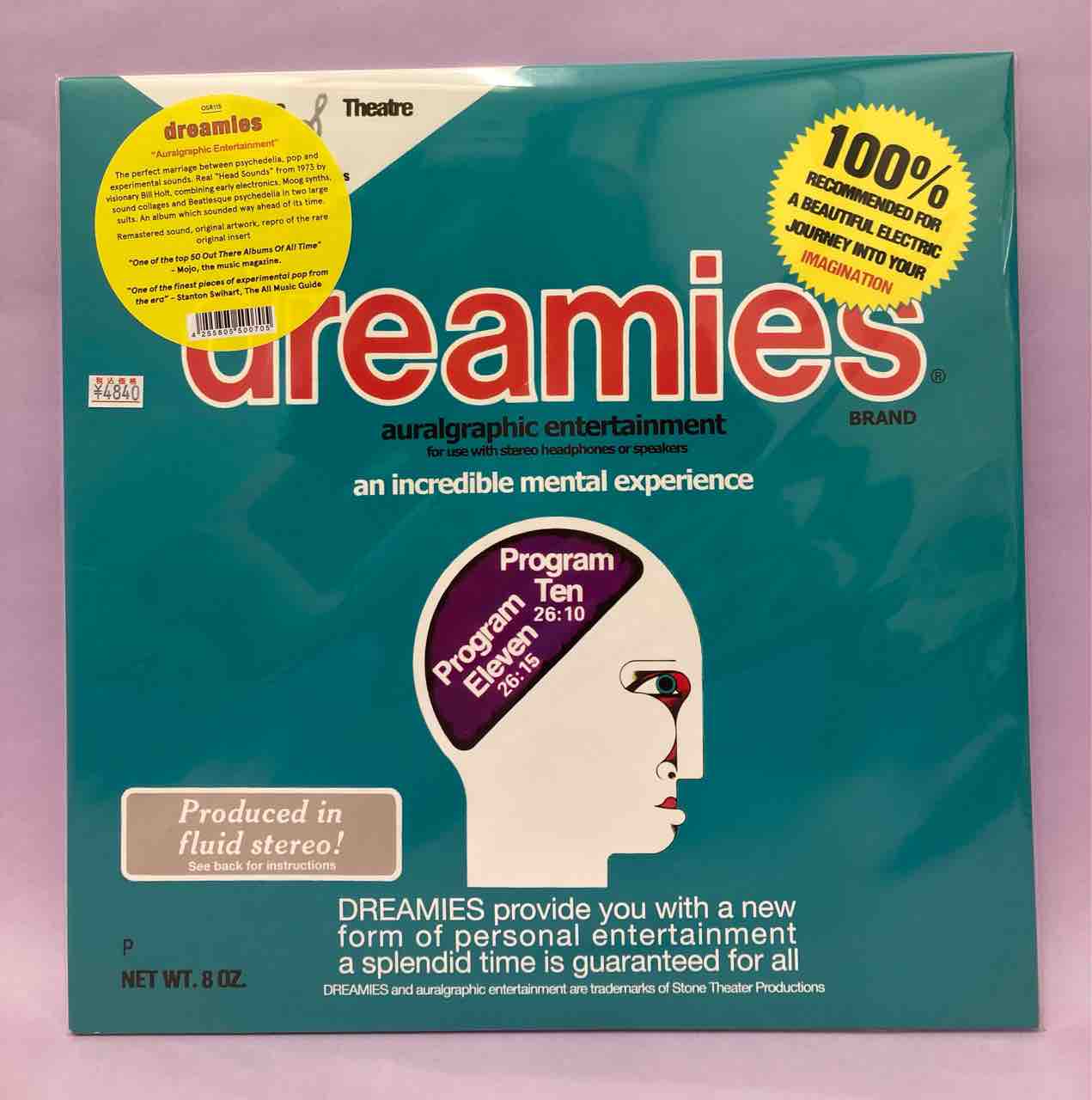ミュージック iKONDVD BILL HOLT/DREAMIES】宅録サイケ名盤 新品レコード入荷しました