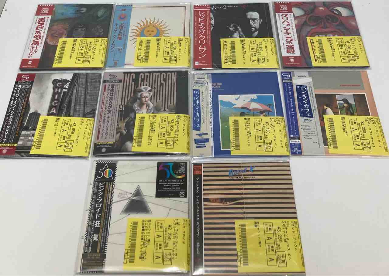 トーキング・ヘッズ』『U2』『キング・クリムゾン』『プリンス