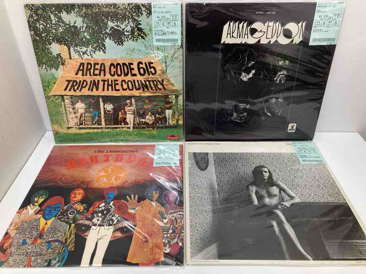 TANGERINE ZOO」「ALLMAN BROTHERS BAND」「PATTI SMITH」など