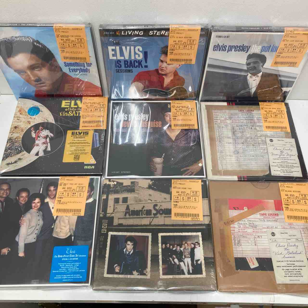 エルヴィスファン必見！ELVIS PRESLEY 中古CD大放出