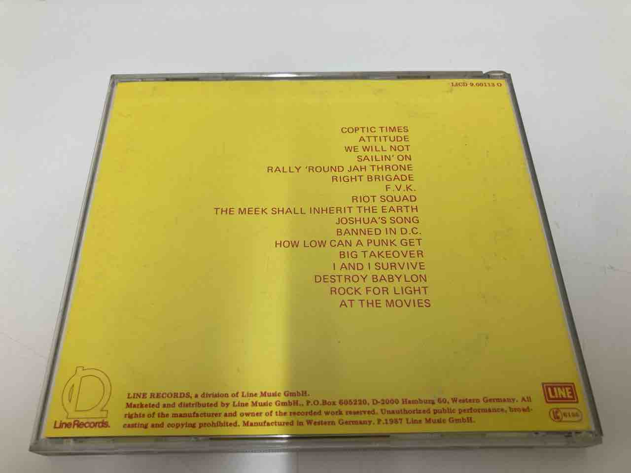 BAD BRAINSの希少なドイツ盤CD！！ : ディスクユニオン中野店