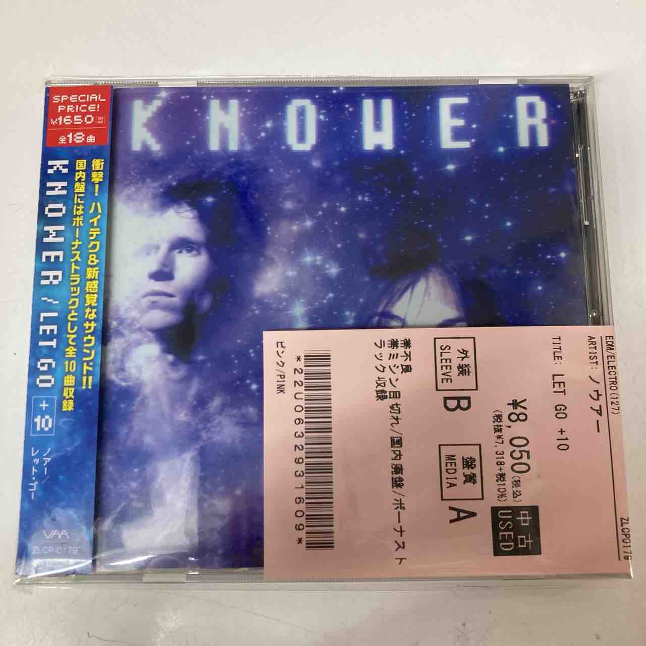 国内廃盤 KNOWER/LET GO中古CD入荷しました : ディスクユニオン中野店