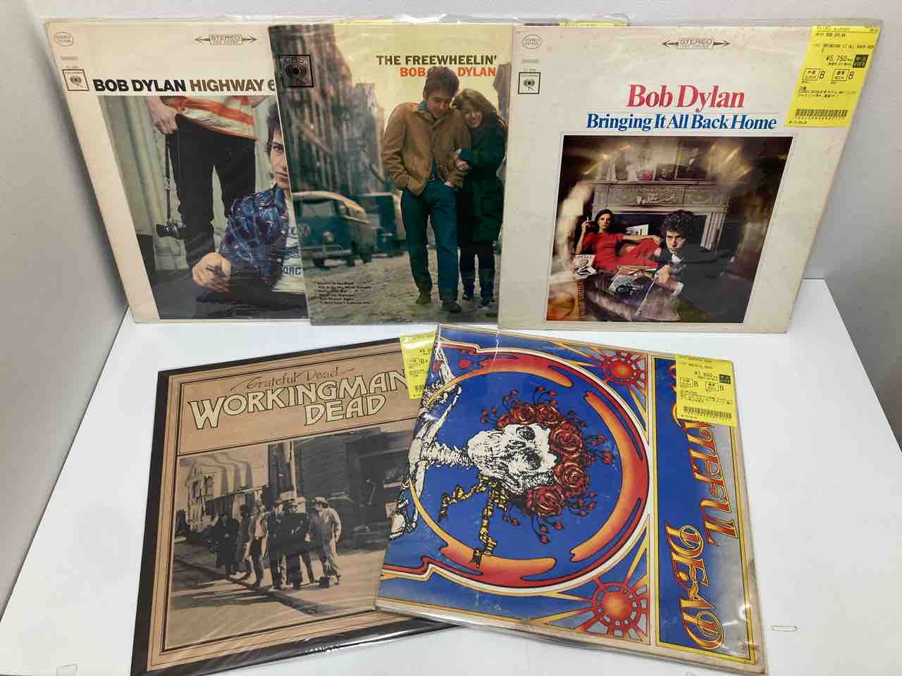 VELVET UNDERGROUND、BOB DYLAN、DAVID BOWIEなど中古ロックレコードが