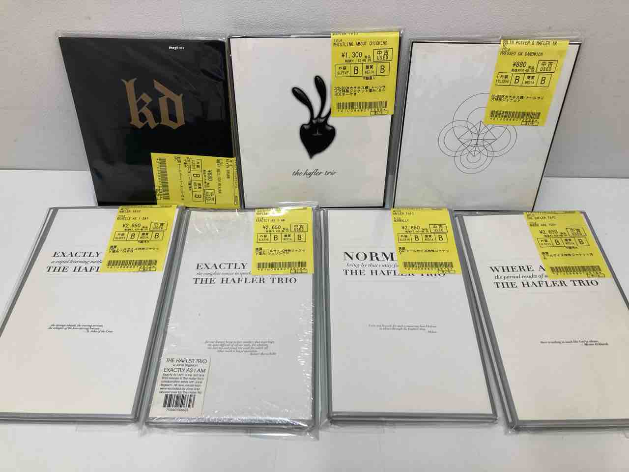 THE HAFLER TRIO/ハフラートリオ 中古CDまとめて入荷しました