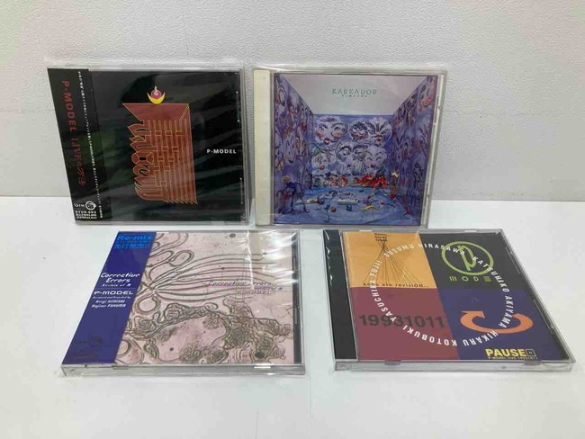 ◇P-MODEL/平沢進◇廃盤を含む中古CDがまとめて入荷いたしました