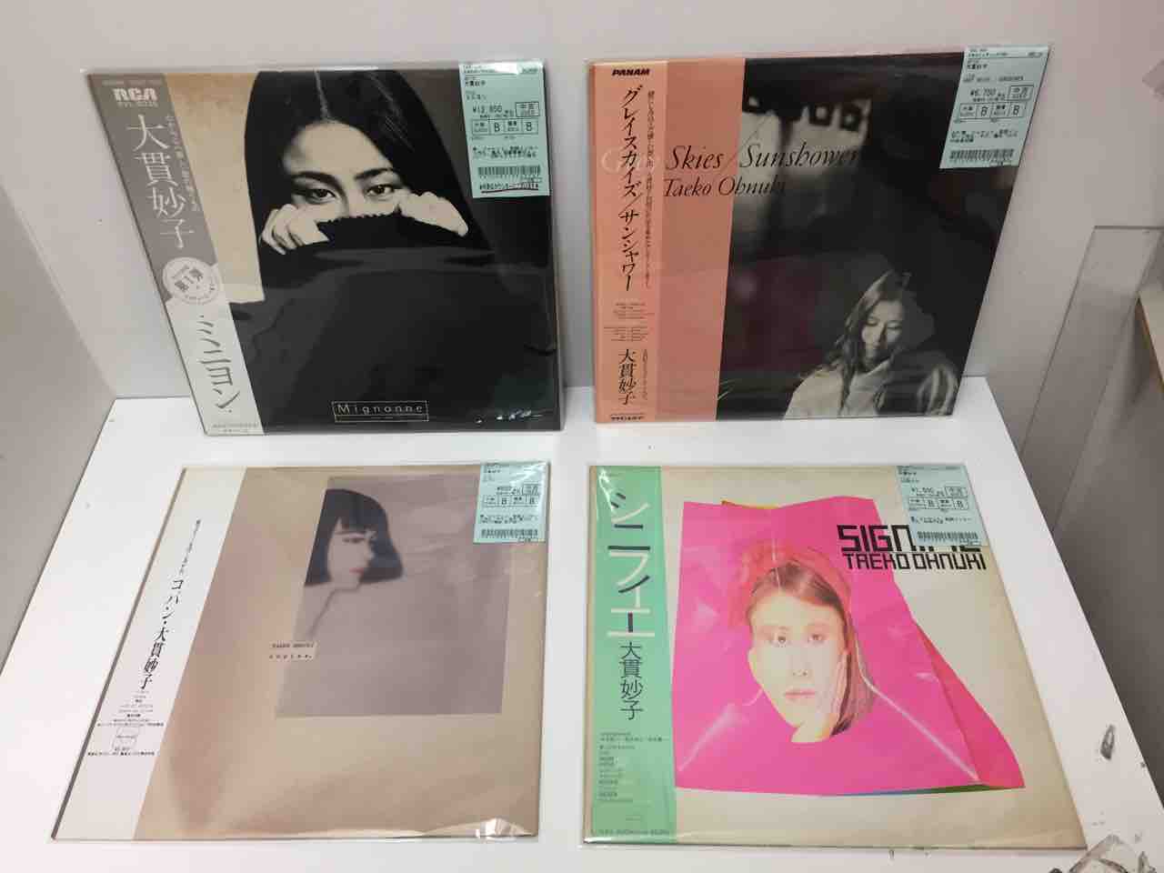 大貫妙子・浅川マキ・EGO-WRAPPIN`などJP中古レコード入荷しま