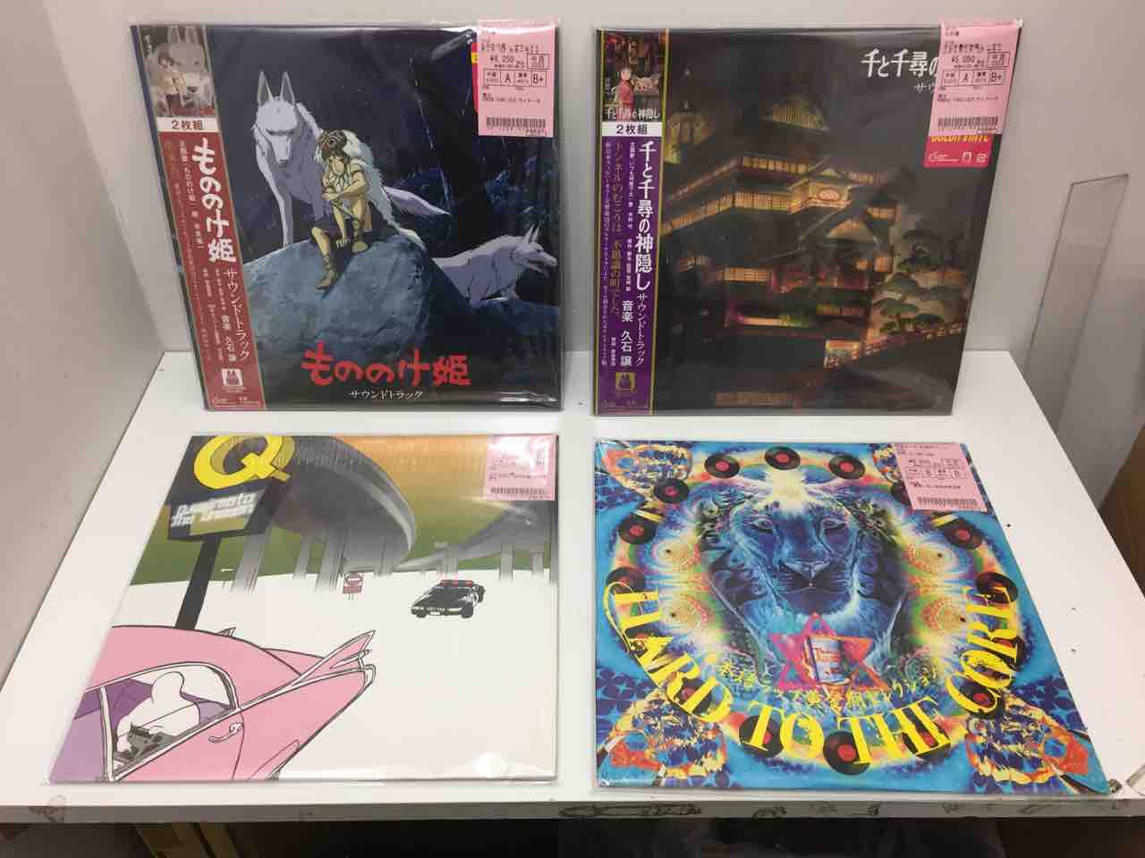 山下達郎/OASIS/RANCID/ジブリのサントラなど内容の良い中古