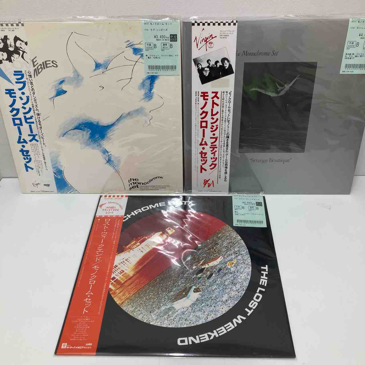キュアー、フェルト、モノクロームセットなど 国内盤帯付、稀少見本盤
