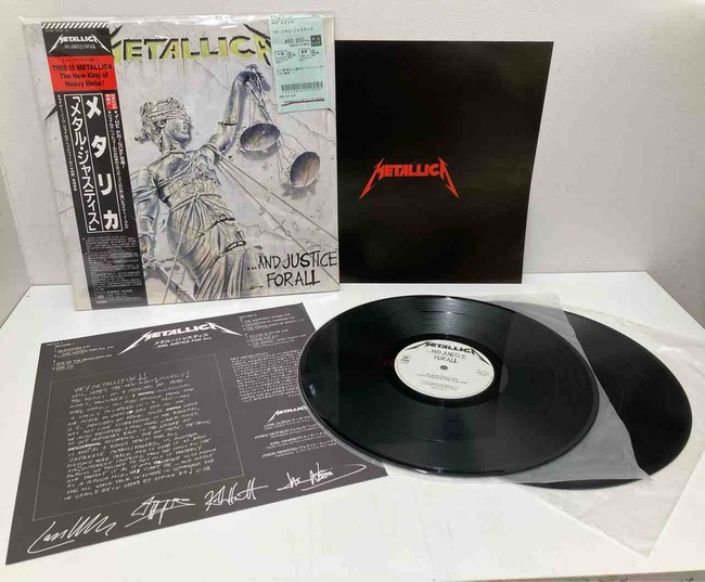 メタリカ各種中古レコードが入荷いたしました。 : ディスク