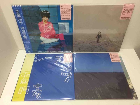 TUBE 亜蘭知子 NewJeans ハニ レコード LP 帯 obi