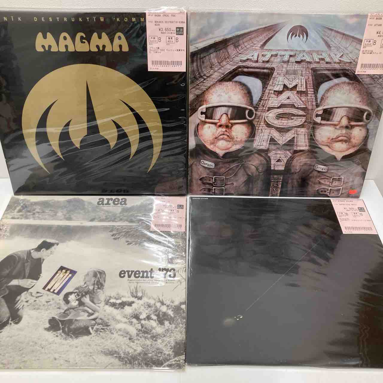 CAN, NEU!, MAGMAなどジャーマンプログレ中古レコード入荷