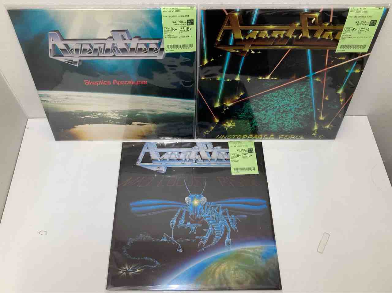 NUCLEAR ASSAULT』/SURVIVE USオリジナル盤や『AGENT STEEL』各種