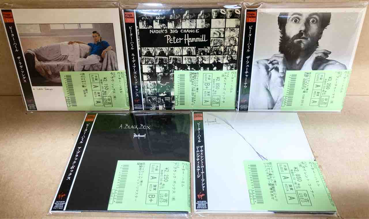 プログレ・ロック 紙ジャケ 廃盤/リマスター盤中古CD入荷致し プログレ・ロック 紙ジャケ 廃盤/リマスター盤中古CD入荷致し
