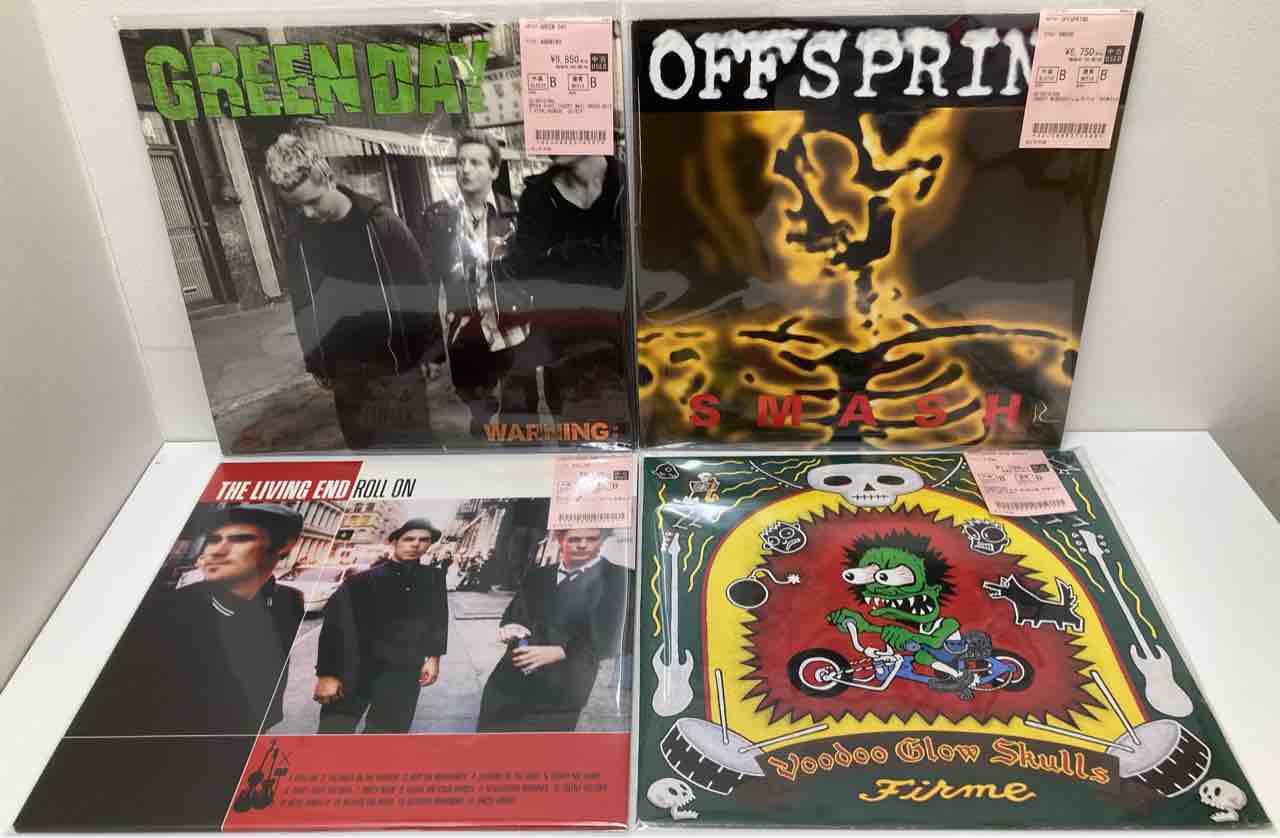 90s PUNK』USオリジナル盤の名盤90s PUNKアナログレコード各種入荷