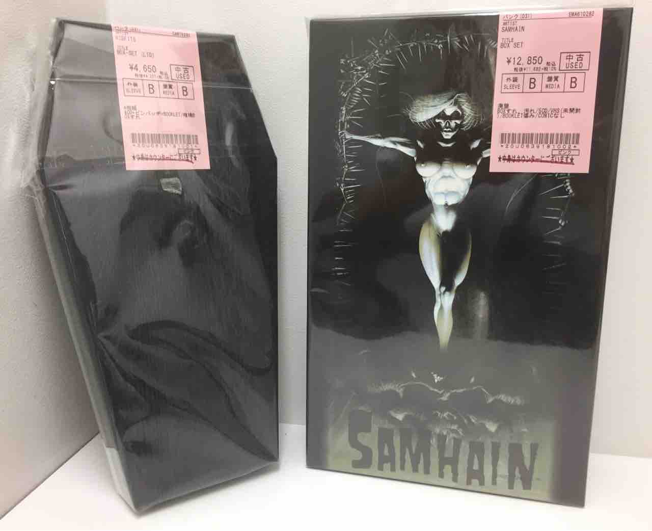 MISFITS、SAMHAIN各種BOXセット入荷いたしました。 : ディスク