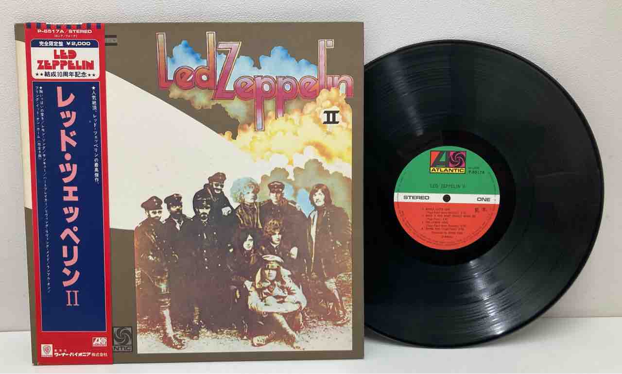レッド・ツェッペリン Ⅳ レコード　【帯付き・極美品】 Yahoo!オークション - LED ZEPPELIN レッドツェッペリン / Ⅳ 帯