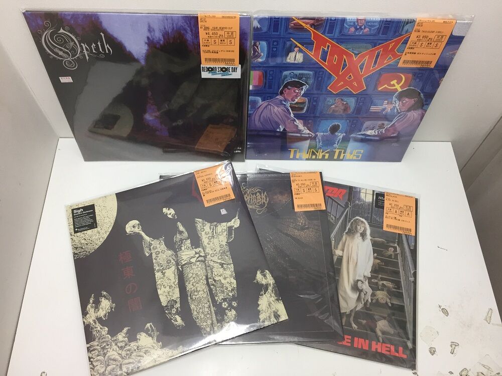 9/18(日)メタル中古CD,レコード新入荷情報 : ディスクユニオン中野店