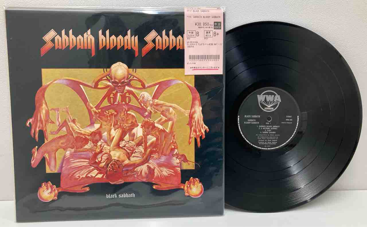 BLACK SABBATH レコード【特価】中古 BLACK SABBATH】【OZZY OSBOURNE】各種オリジナル盤中古レコードが