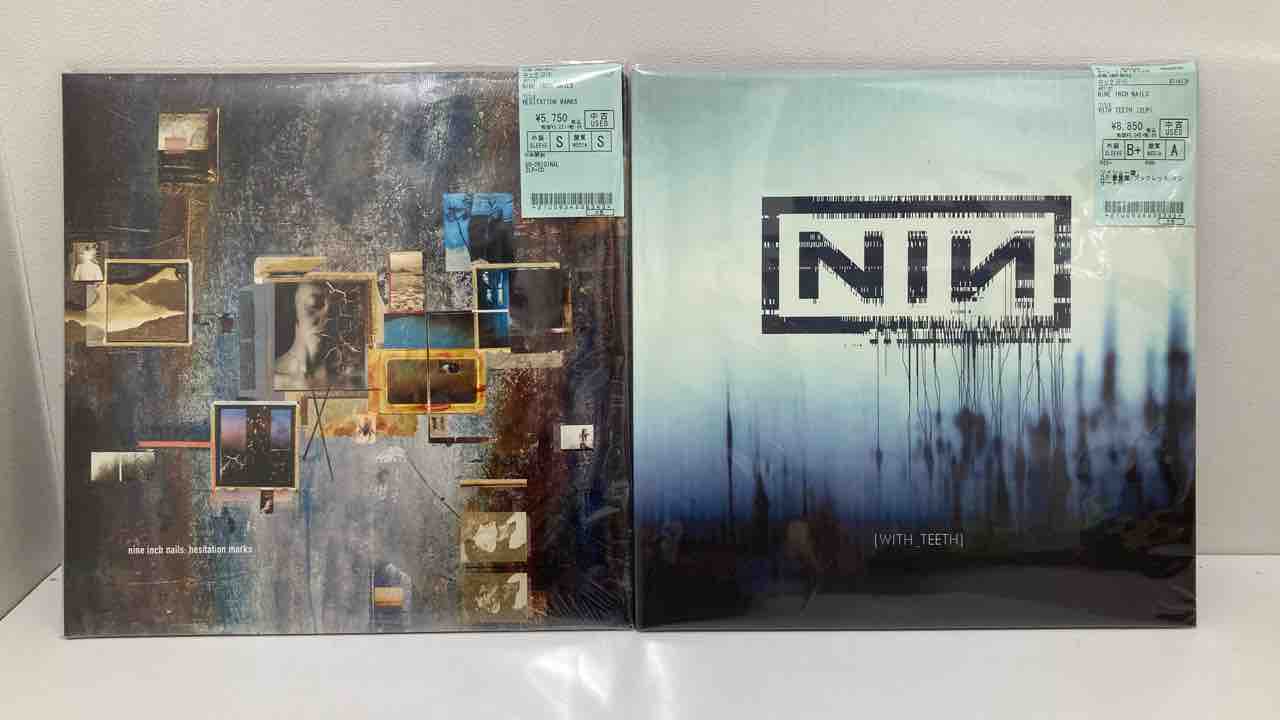 NINE INCH NAILS 中古レコード10タイトルまとめて入荷いたしまし NINE INCH NAILS 中古レコード10タイトルまとめて入荷いたしまし